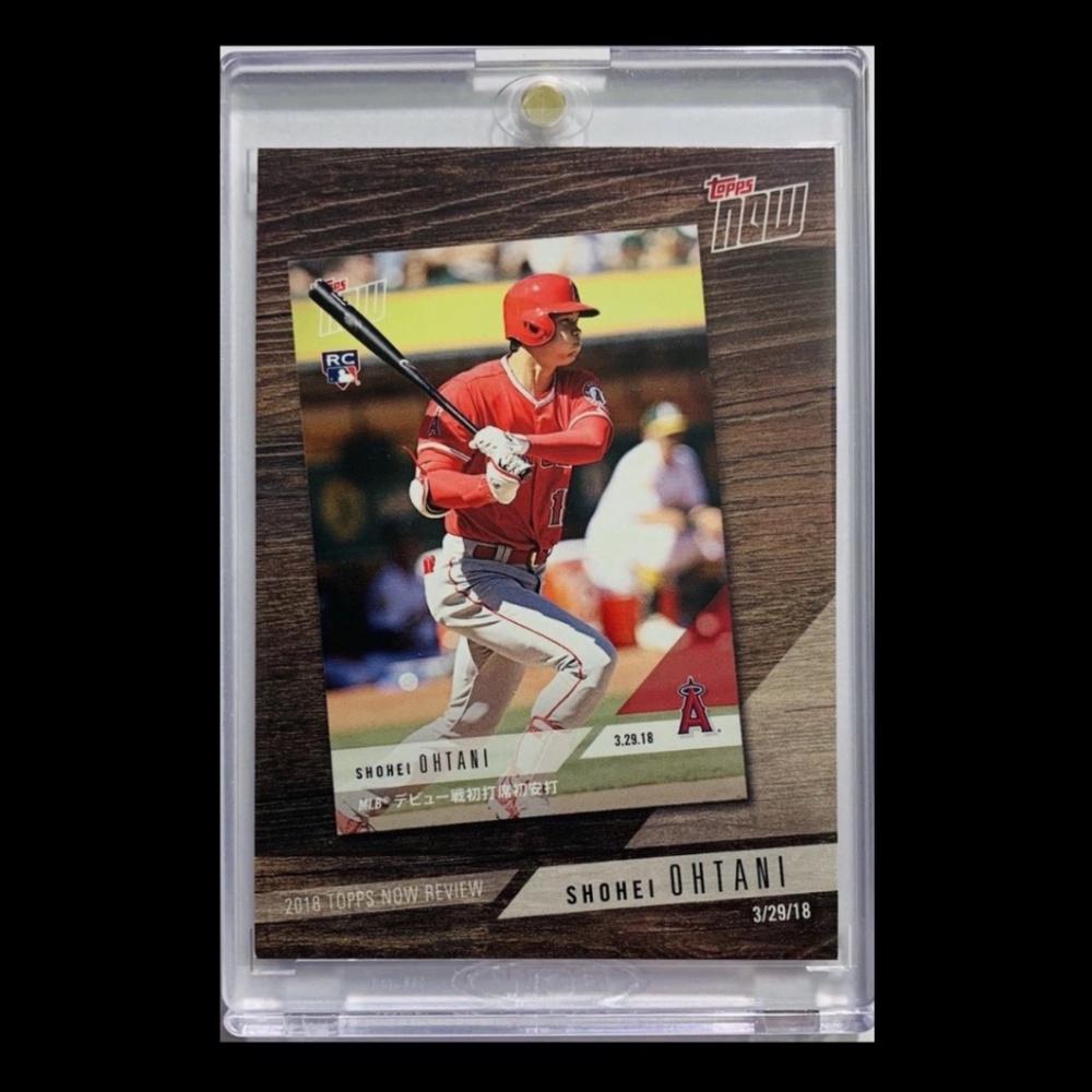 Shohei Ohtani 2018 Topps Now Review (Batting) Los Angeles Dodgers 4x MVP🔥🔥